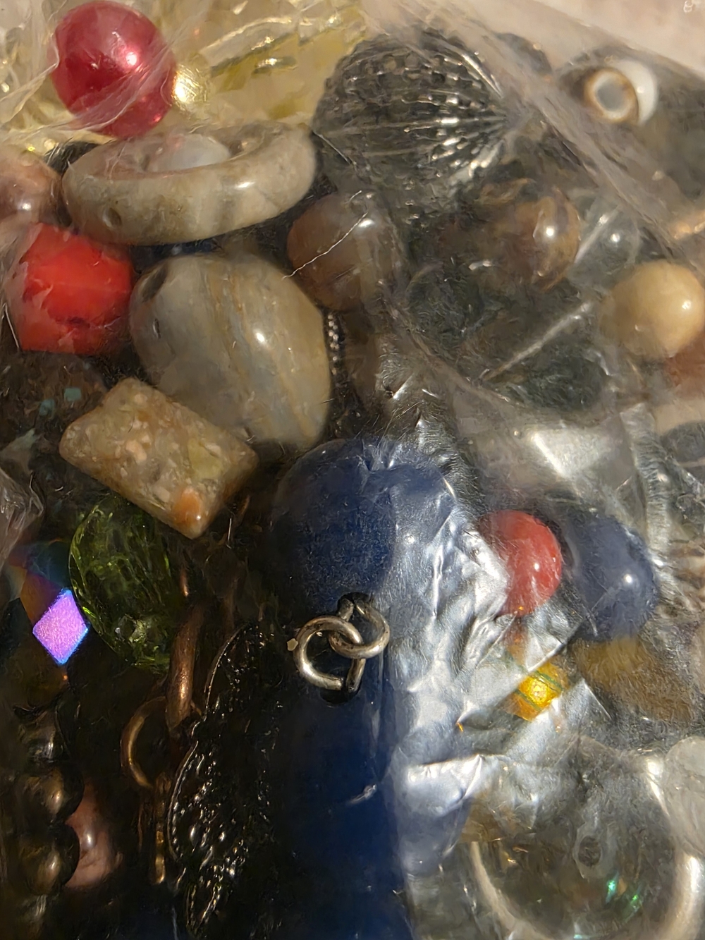 Mixed Multi-Color Bead Assortment Necklace/Bracelet Supplies - Picture 8 of 10